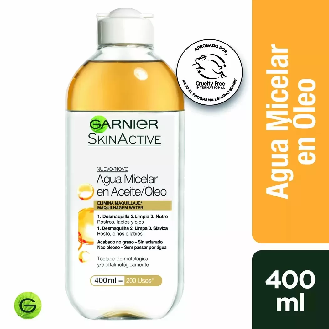 Garnier Agua Micelar en Aceite 400 ml, Productos